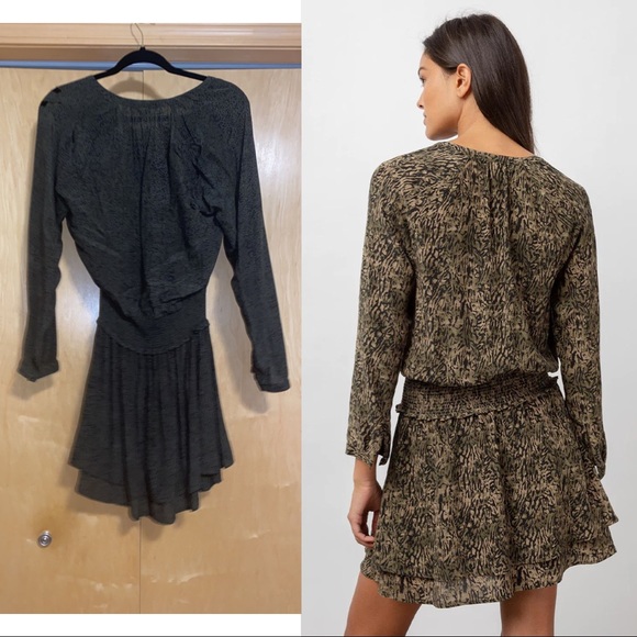 RAILS DRESS JASMINE - OLIVE STATIC - Picture 2 of 15